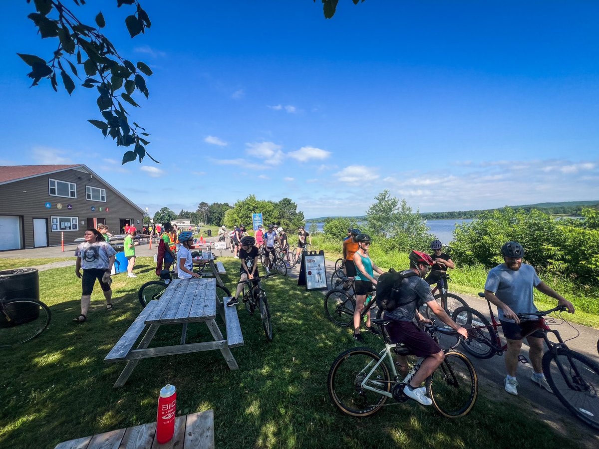UNBAthletics's tweet image. A heartfelt thank you to everyone who joined us for the 3rd Annual Fredericton Terry Fox Ride of Hope this past Saturday, and to all who supported with a donation.
Your generosity and spirit help carry forward Terry’s legacy of determination, courage, and hope. ❤️
