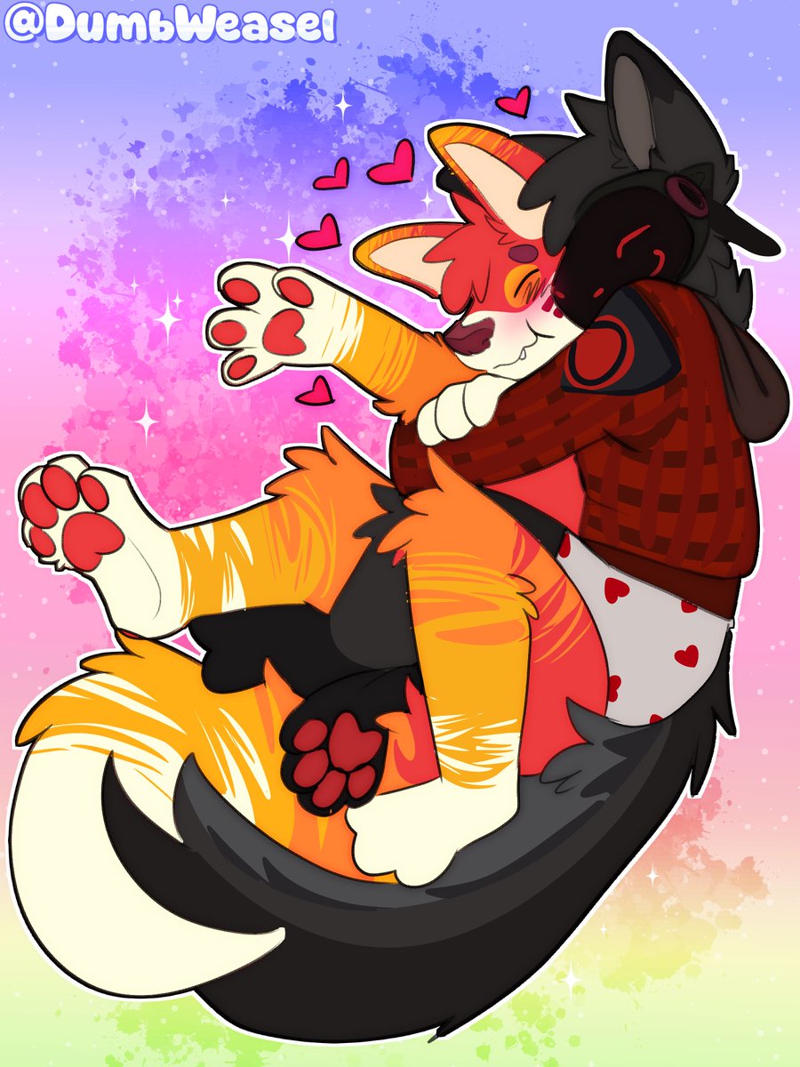 GabeDoesTwt's tweet image. BIG PROTO GIVE BIG HUGS :D
Fren is @mansterzs
Art by @WeaselDumb