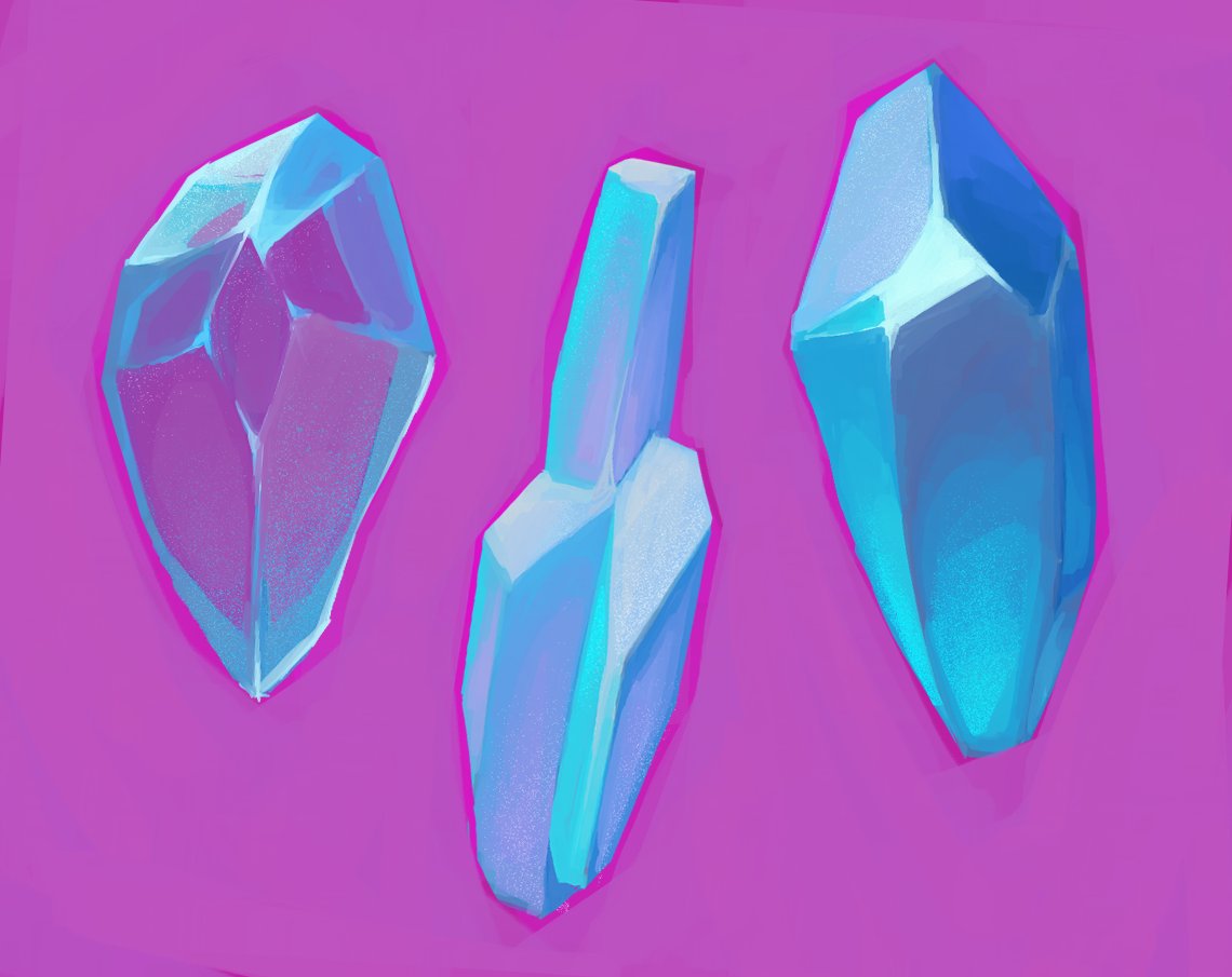 RaftZeK's tweet image. some crystal practice