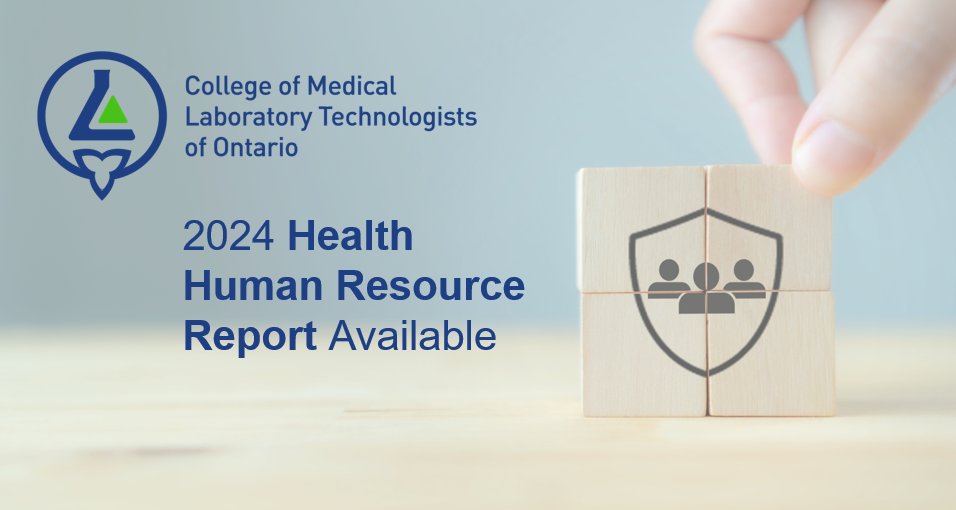 The 2024 CMLTO Health Human Resources Report is now available.

It explores MLT employment, specialties, clinical education, and demographics.

This data supports planning efforts by the Ontario Ministry of Health and CIHI.

Read the full report: cmlto.com/cmlto-releases…