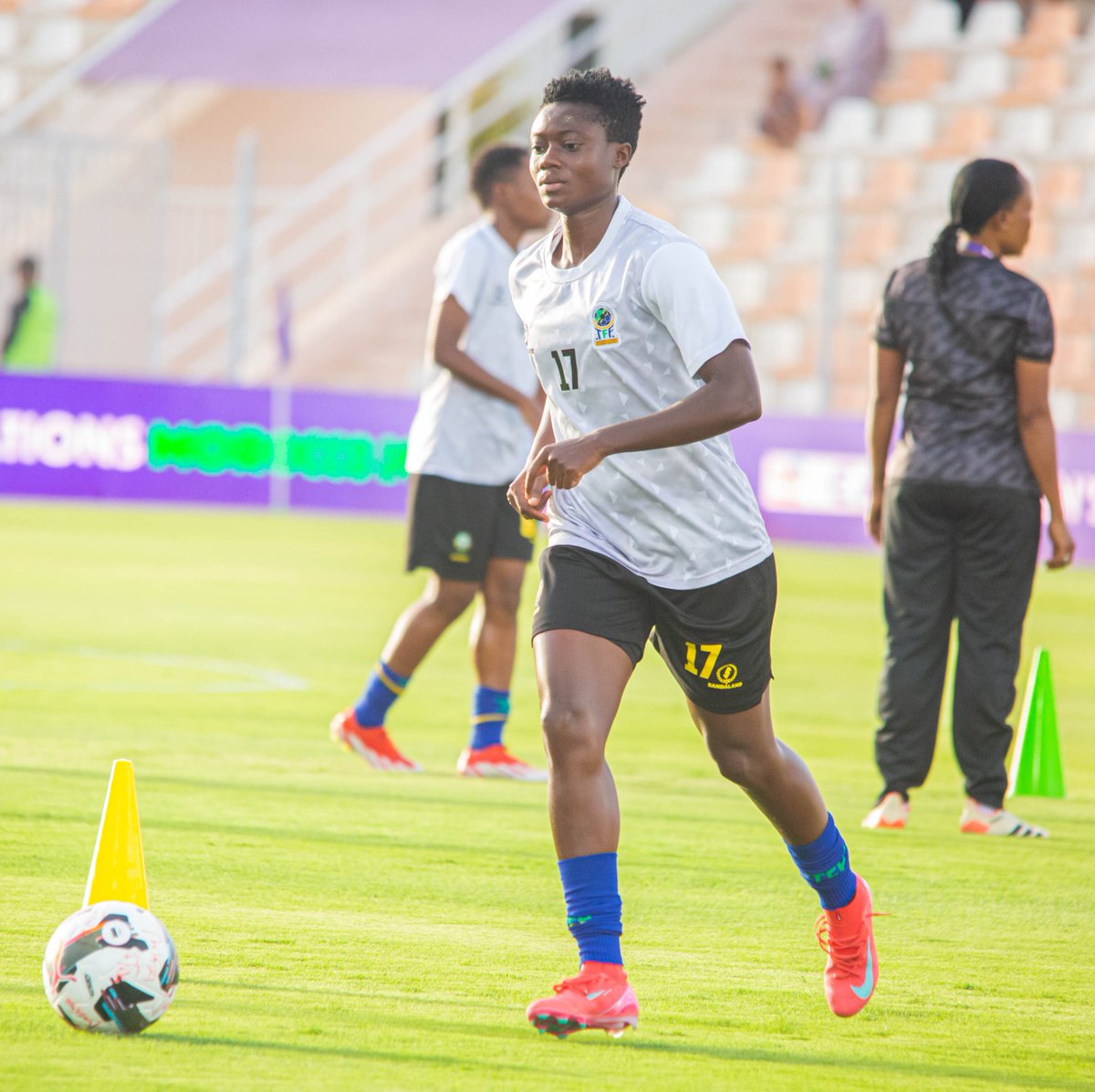TWIGA STARS (@twigastars) on Twitter photo Kikosi cha timu ya Taifa ya Wanawake <a href="/twigastars/">TWIGA STARS</a> kikipasha misuli tayari kwa mchezo dhidi ya Ghana Fainali za WAFCON 2024
<a href="/CAFwomen/">CAF Women’s Football</a> <a href="/CAF_Online/">CAF_Online</a> <a href="/Tanfootball/">TFF TANZANIA</a> Kikosi cha timu ya Taifa ya Wanawake <a href="/twigastars/">TWIGA STARS</a> kikipasha misuli tayari kwa mchezo dhidi ya Ghana Fainali za WAFCON 2024
<a href="/CAFwomen/">CAF Women’s Football</a> <a href="/CAF_Online/">CAF_Online</a> <a href="/Tanfootball/">TFF TANZANIA</a>