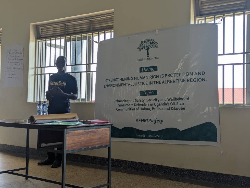 ongyeer's tweet image. I delivered on strengthening human rights protection & environmental justice in the Albertine region through coordinating the consultations on risks and opportunities for safety among the EHRDs. I am convinced that contact building is needed for #EHRDs. Thanks @NatureTalk_A