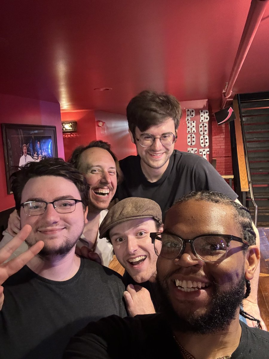 Rhapsody with the goated team last night.