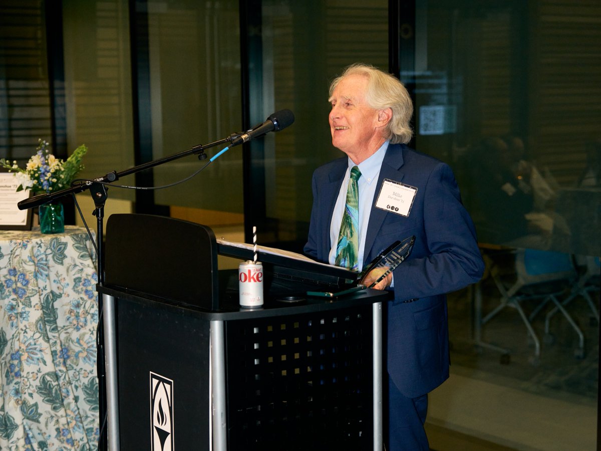 PC_Alumni's tweet image. Michael Donohue, Jr. ’73 was honored with the NAA's Service to the Alumni Association Award during #PCReunion2025. 🏆
Know any @PC_Alumni who deserve recognition? Submit a nomination for a National Alumni Association Award: forever-a-friar.providence.edu/get-involved/n…
#ForeverAFriar