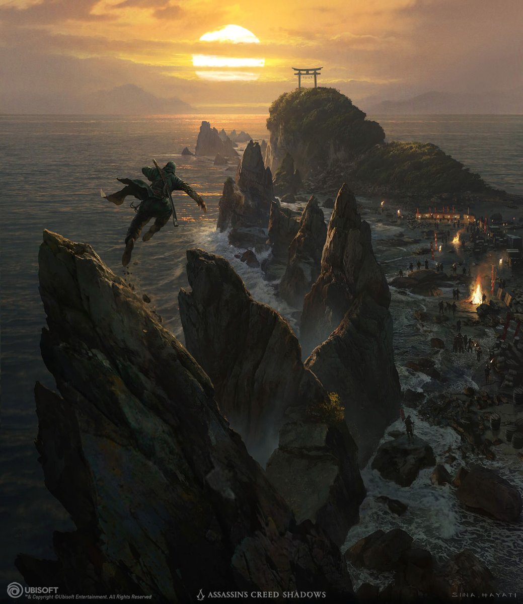 creativeuncut's tweet image. Our Assassin's Creed Shadows art gallery has been updated with 33 new artworks, including concepts for environments and weapons by artists Sina Hayati, Gabriel Tan, Zahir Aghakhani, and Kate Cruz.
creativeuncut.com/art_assassins-…