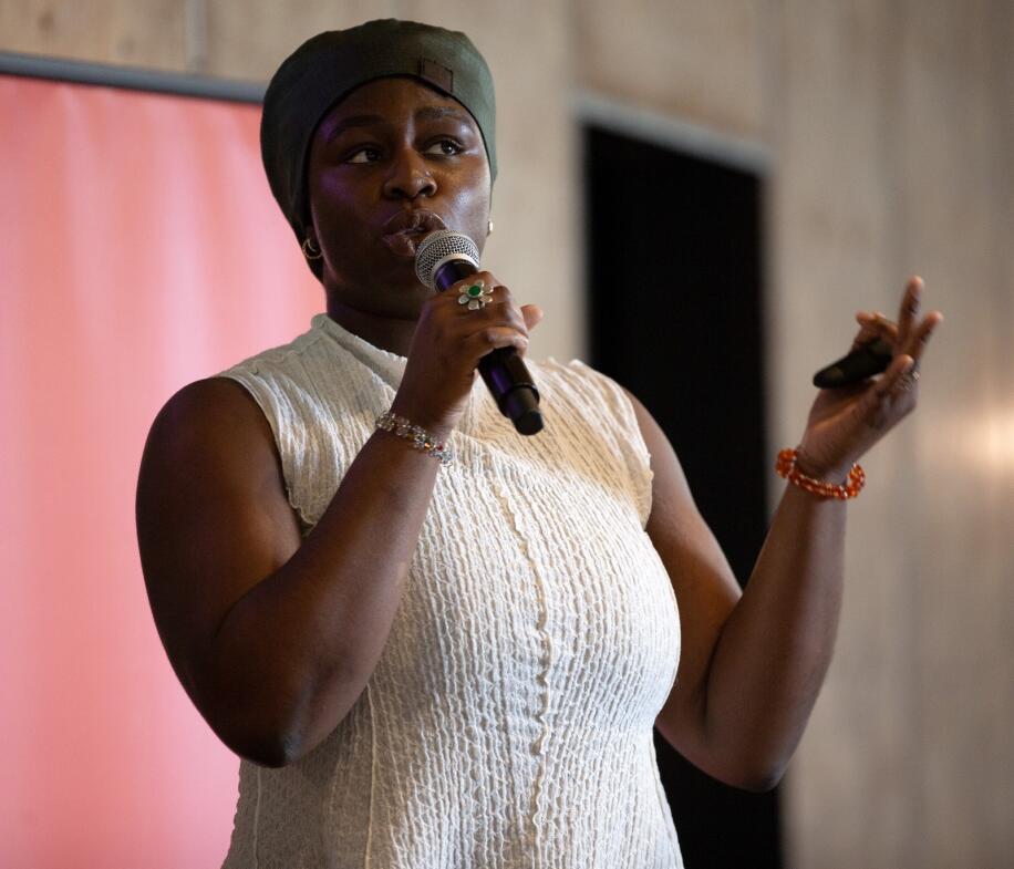 “Every day I can see growth taking place,” says Boluwarin Ojo — and we believe it!

She took home 2nd place AND People’s Choice at the EntreFEST Pitch Competition ✨
Now that’s what we call making sparks.

Read about her entrepreneurship journey here: thegazette.com/business/iowa-…
