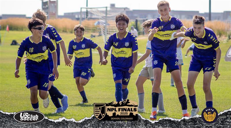 National Premier Leagues (@usclubsoccernpl) on Twitter photo Today's Pic of the Day features the U-13 Boys Gold Division champions Illinois Elite Bloomingdale Lightning.
Participants were encouraged to send in their best pics of the tournament for a chance to be featured in this series, which was presented by <a href="/SieteFoods/">Siete Family Foods</a>!
#GoldBlooded Today's Pic of the Day features the U-13 Boys Gold Division champions Illinois Elite Bloomingdale Lightning.
Participants were encouraged to send in their best pics of the tournament for a chance to be featured in this series, which was presented by <a href="/SieteFoods/">Siete Family Foods</a>!
#GoldBlooded