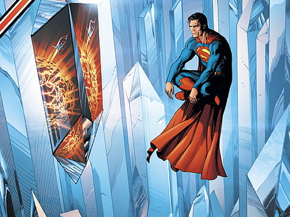 A lot of the time, the Kents being alive functionally replace the Fortress of Solitude.