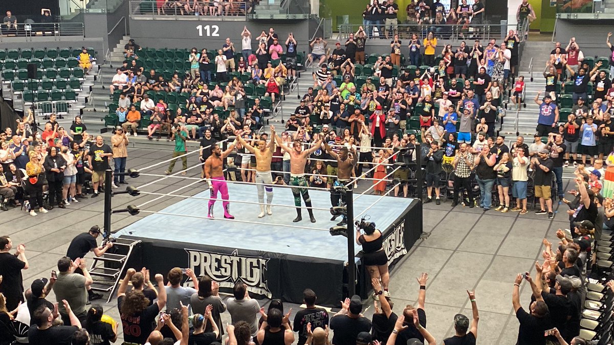 MAN LIKE DEREISS (@dereiss_) on Twitter photo What a night at <a href="/WrestlePrestige/">Prestige Wrestling</a>! One of my favourite 4 way matches ever! I love the west coast #CombatClash What a night at <a href="/WrestlePrestige/">Prestige Wrestling</a>! One of my favourite 4 way matches ever! I love the west coast #CombatClash