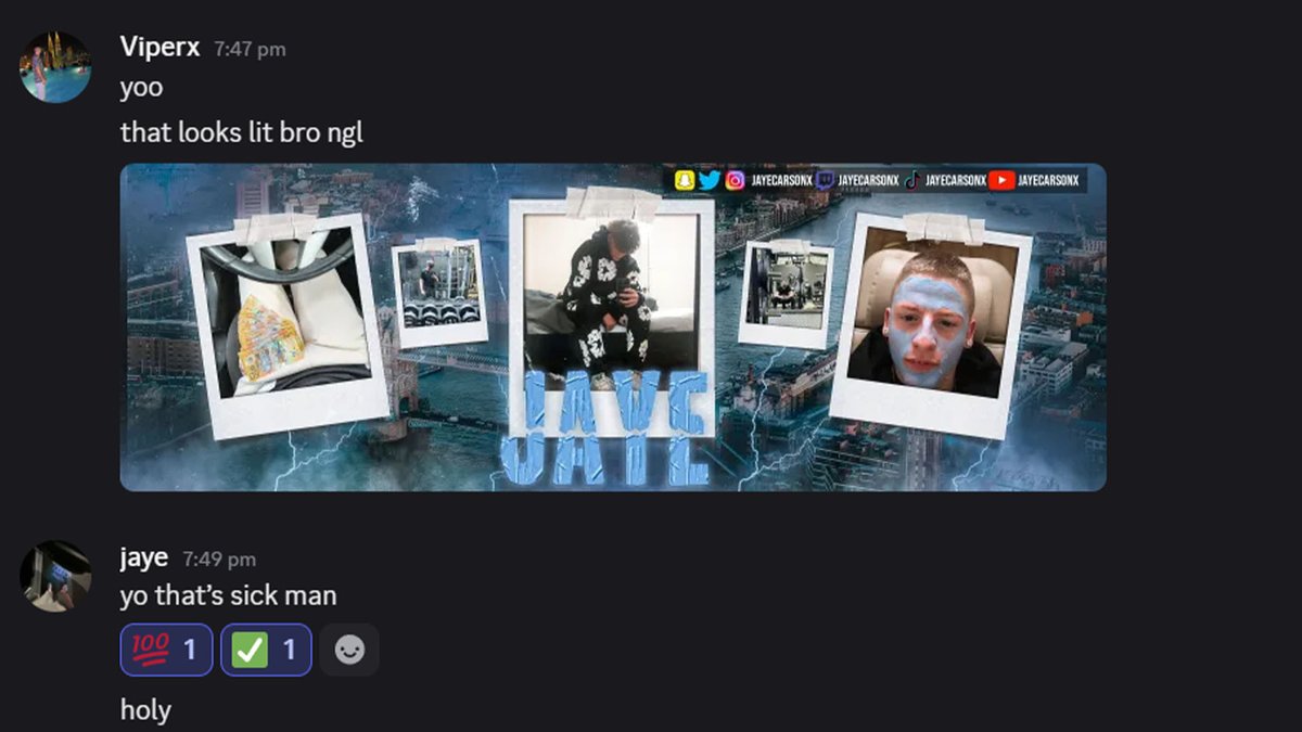 v2perx's tweet image. just dropped a clean af banner for an IRL streamer for
@jayecarsonx 🔥
(works on yt / twitch / kick) made a speed art too so y’all can see the sauce 🎨📷if you need a banner that actually makes ppl click… you know where to find me 📷#SpeedArt #TwitchGraphics #YouTubeBanner…