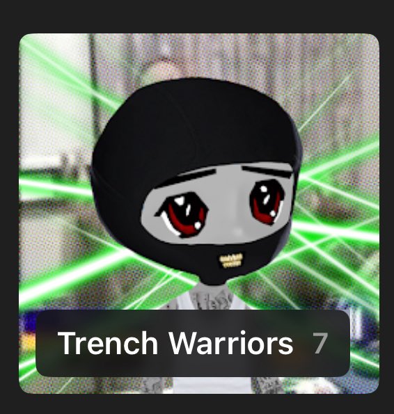 Wealth (@wealthgathers) on Twitter photo Just minted 7 of these lil <a href="/TrenchWarriorME/">Trench Warrior</a> niggas yo <a href="/9trevv/">Trevv ($TRENCH)</a> get us out the trenches nigga Just minted 7 of these lil <a href="/TrenchWarriorME/">Trench Warrior</a> niggas yo <a href="/9trevv/">Trevv ($TRENCH)</a> get us out the trenches nigga