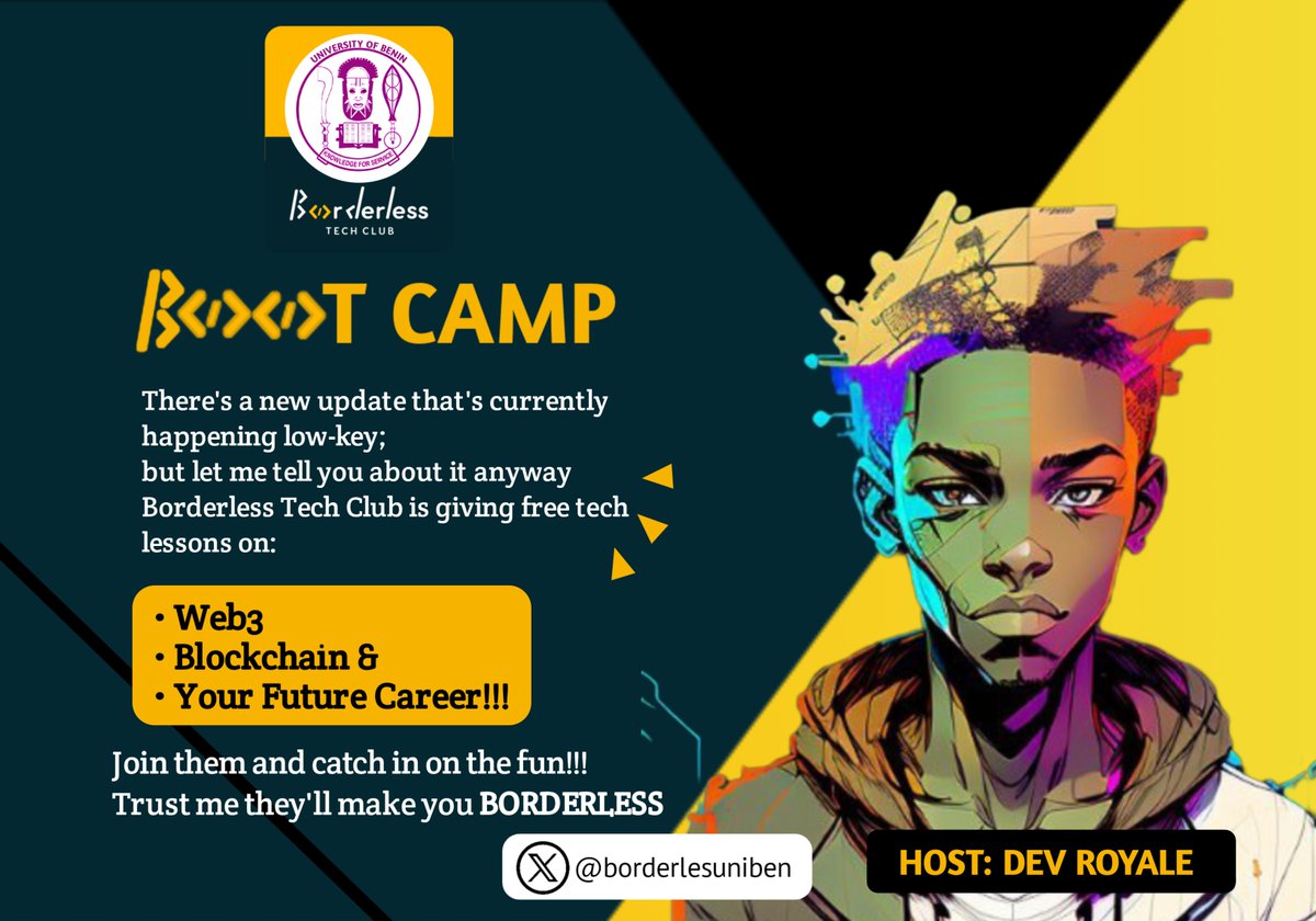 Borderless Tech Club Uniben | Borderless 4.0 tweet media