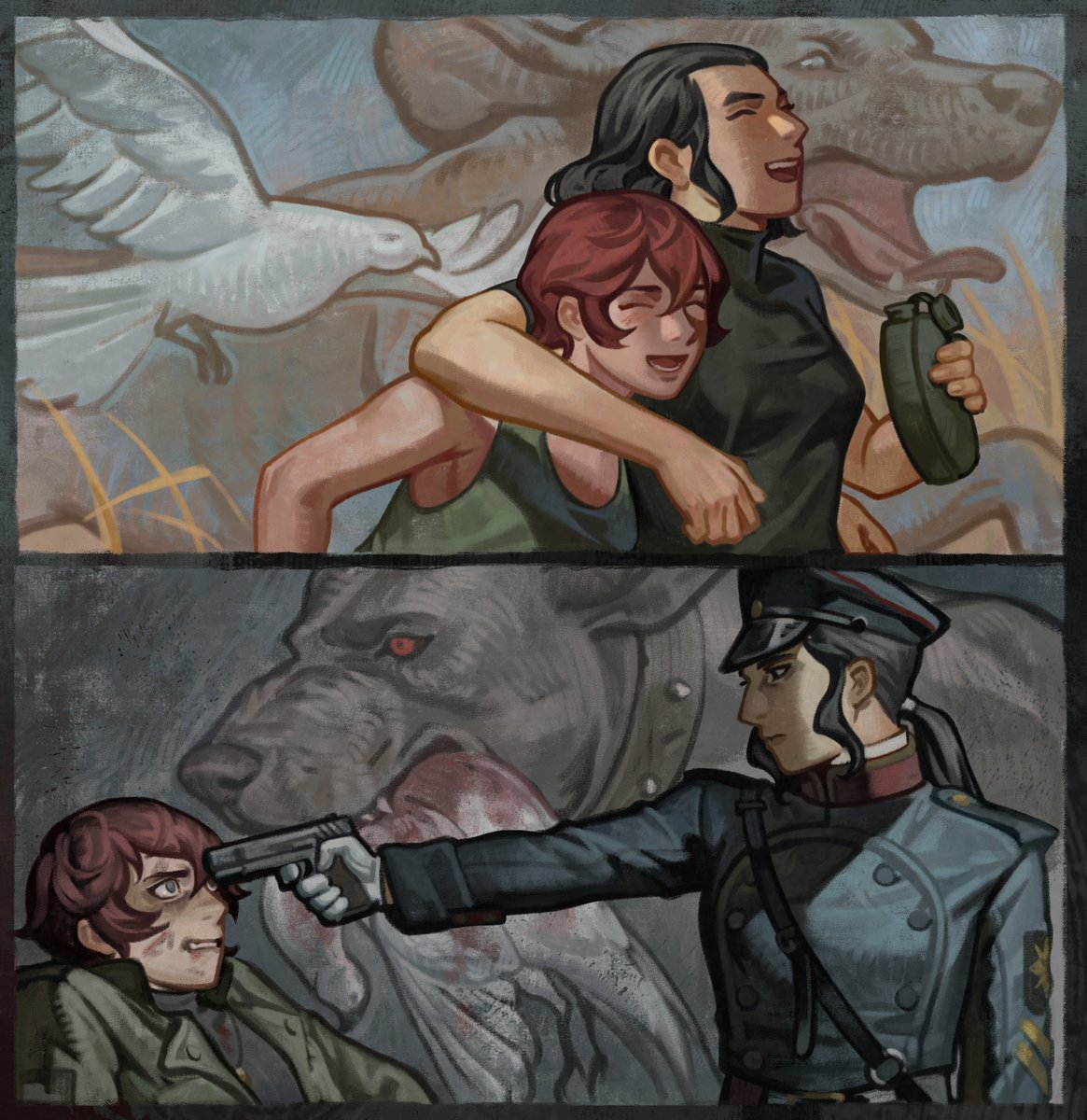 silverheatherr's tweet image. Lost lover, lost friend
