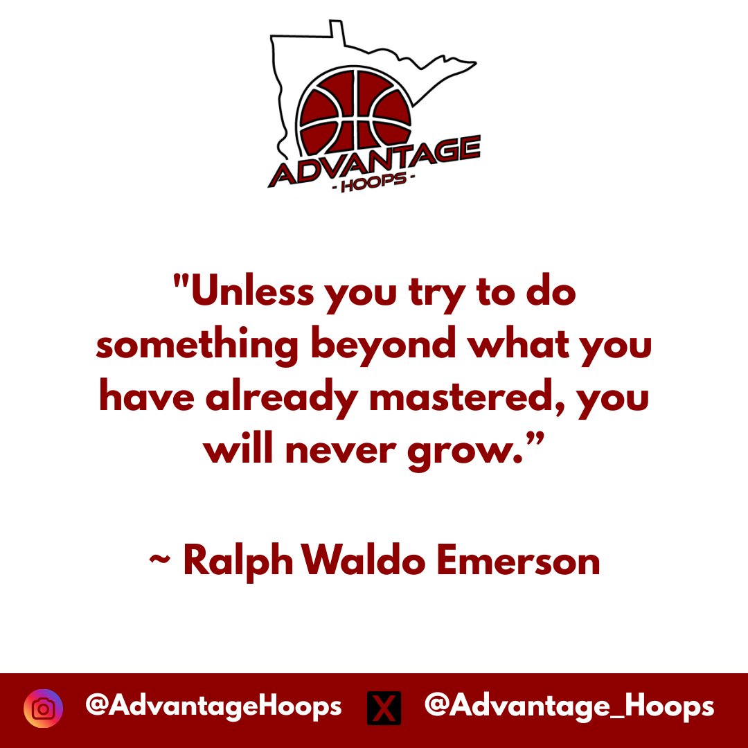 “Unless you try to do something beyond what you have already mastered, you will never grow.” – Emerson

Mastery is comfortable.

Growth isn’t.

Step into something you haven’t mastered yet. That’s where the magic happens.

#PersonalGrowth #Mindset