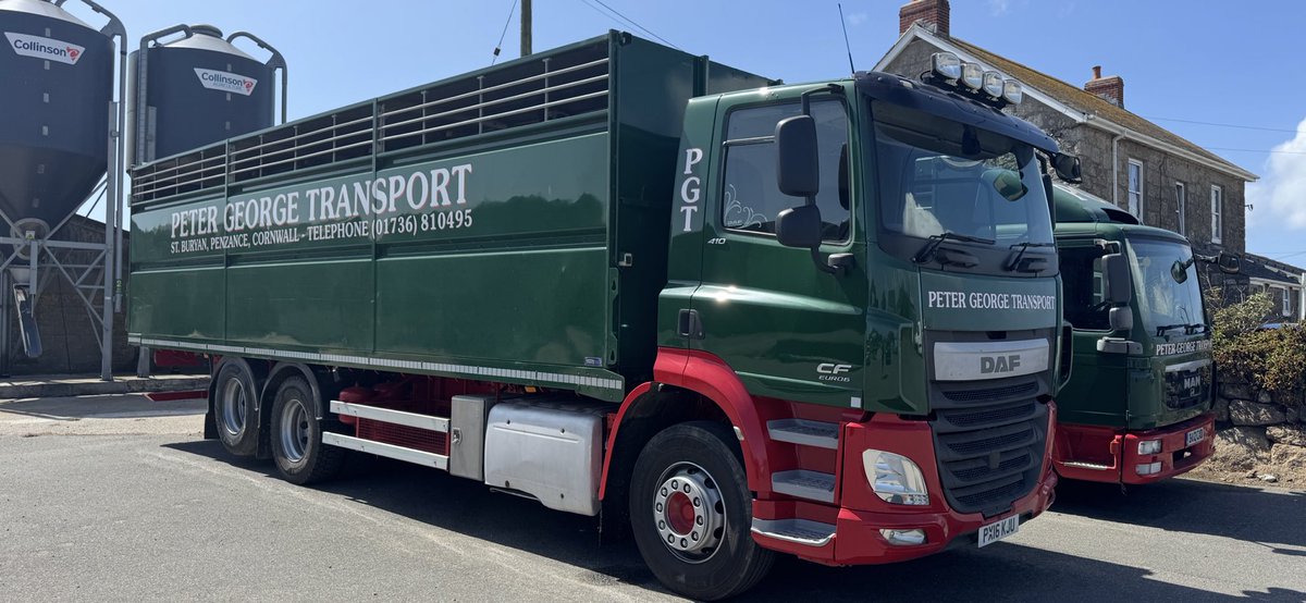 New addition to the fleet today 💪💪2016 DAF CF with 29 ft 6in Houghton Parkhouse livestock container 🐄🐂<a href="/fanatical100/">WMG 🏸🏏🏈⚽️🏓🎾🎱⛳️</a> <a href="/LodgeandThomas/">Lodge & Thomas</a> <a href="/PaddyDennis66/">Patrick Dennis</a> <a href="/KivellsAgri/">Kivells Agriculture</a> <a href="/oliviaedson/">Olivia Edson</a> <a href="/Trinkdairy/">Trink Dairy</a> <a href="/TrevedraFarm/">Trevedra Farm</a> <a href="/westward_farm/">Westward Farm</a> <a href="/FarmingUK/">FarmingUK</a> <a href="/FarmersWeekly/">Farmers Weekly</a>