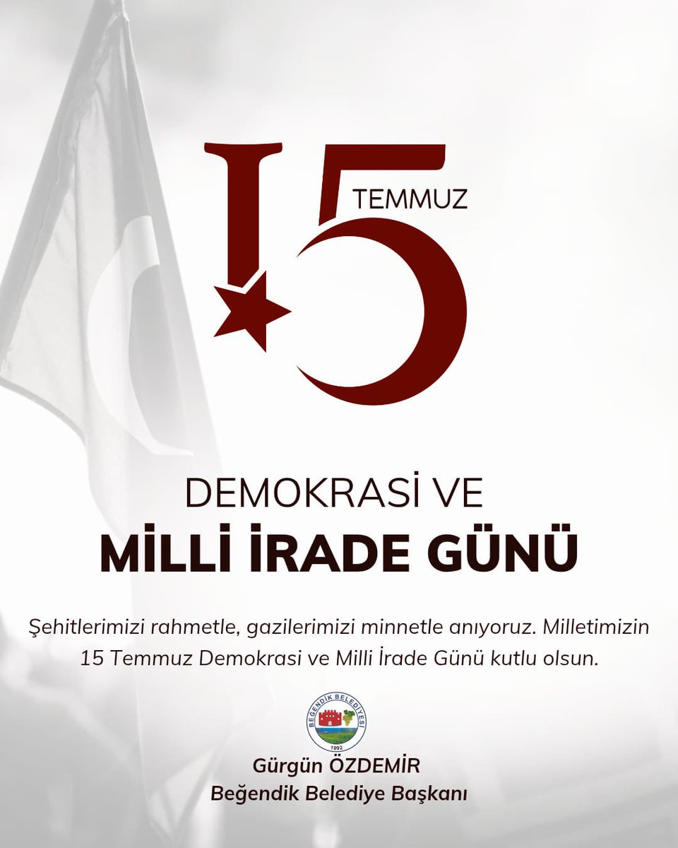 TBMM'nin bombalandığı gecede, millet devletiyle omuz omuza vererek direndi.
15 Temmuz, teslim olmayan yüreklerin gecesidir.
Şehitlerimize rahmet, gazilerimize minnetle...