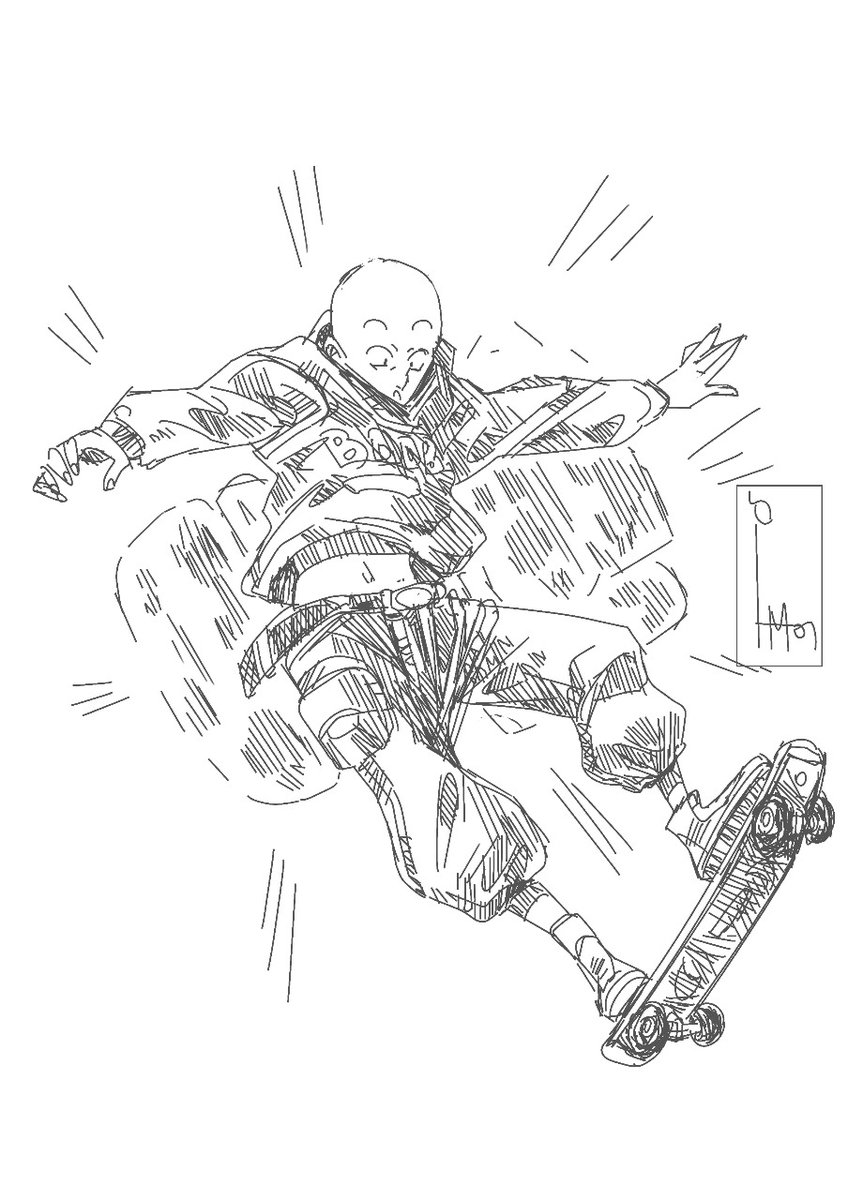 PauloMazzoco's tweet image. Saitama skate!
#saitama #onepunchman #skate #radicalsports #estudionumen #drawing #anime #manga #digitalart #art #japanstyle #illust #illustration #doddle #creative