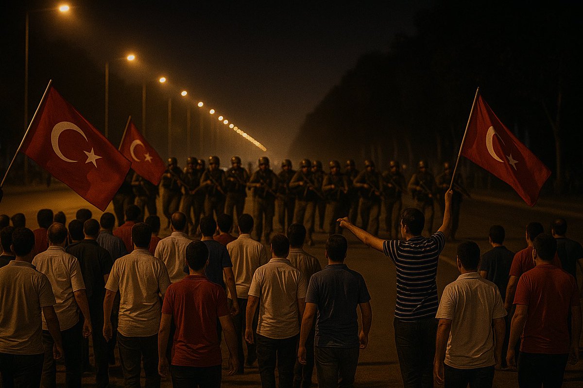 15 Temmuz gecesi bu millet bedel ödeyerek bir kez daha devleti sahiplendi.
Hainler yine fırsat kolluyor!
Biz buradayız, vatan nöbetindeyiz!
#VatanNöbetiBitmez
#GiresunGönüllüleri