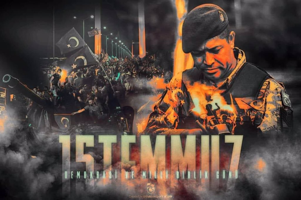#15Temmuz hain darbe girişiminde  
Milli  irademizi kahramanca savunan Aziz şehitlerimizi rahmetle anıyor, Gazilerimize minnetlerimizi sunuyoruz.
#15TEMMUZMİLLİBİRDESTANDIR🇹🇷