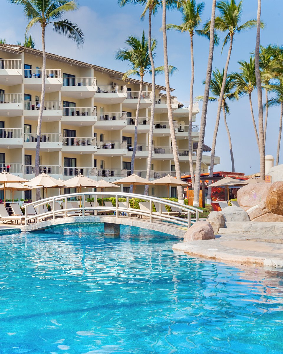 This is your sign—#PuertoVallarta is calling! 1️⃣ Sunblock \u0026 shades—check!  🕶️ 2️⃣ Sip on your favorite poolside drink. 3️⃣ Relax and enjoy the rest  of the day. Book your stay now and, image size:960x1200
