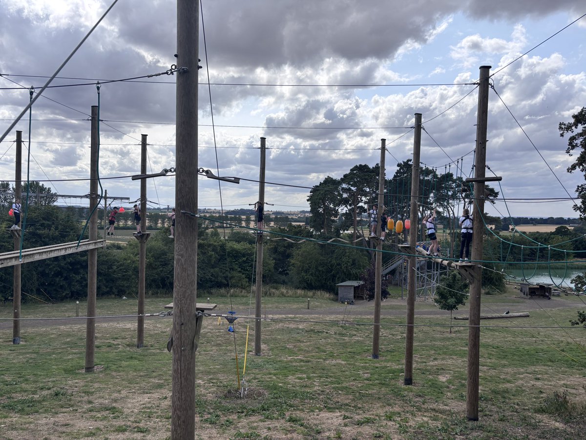 holmfirthhigh's tweet photo. A great day for the Year 7 PGL Residential in Caythorpe! 😀
#ActivitiesWeek2025 https://t.co/gbpJ1FOW3w