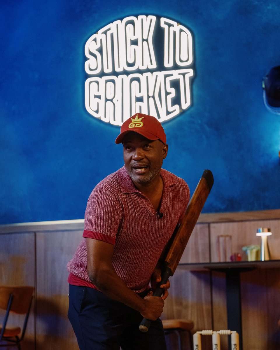 We’re ready for this one 🍿

Just 1️⃣2️⃣ hours to go until Brian Lara joins Stick to Cricket in an unmissable episode! 🏏

📺 8am tomorrow | YouTube &amp; all major audio platforms.