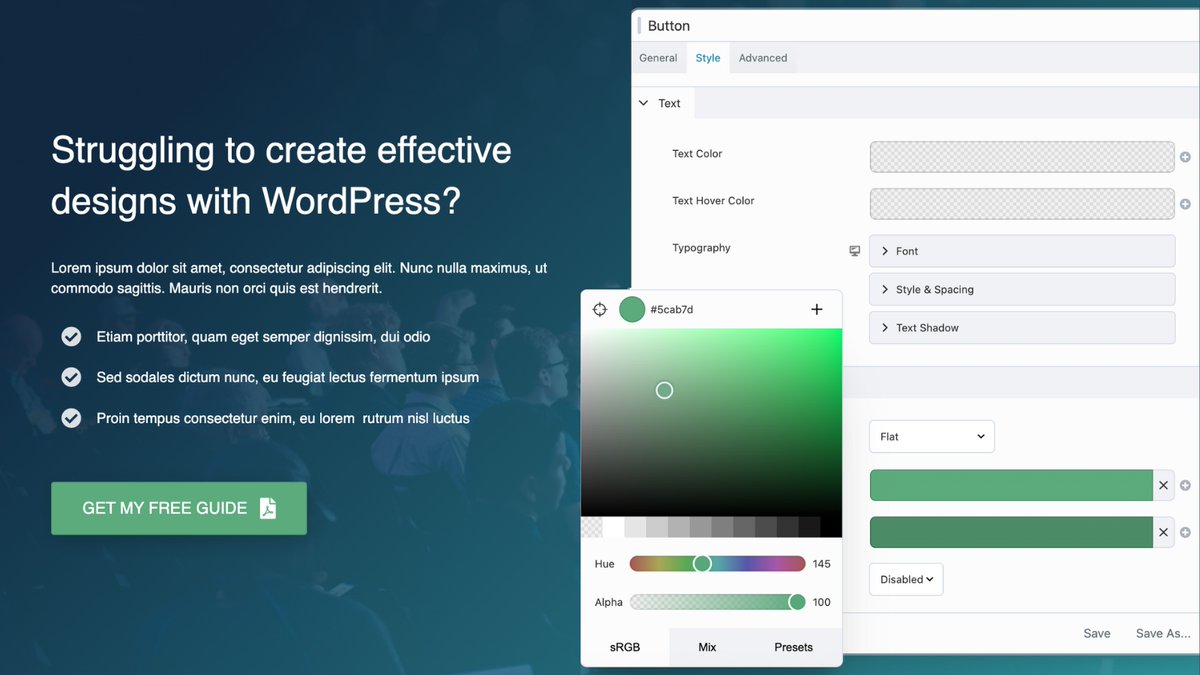 BeaverBuilder's tweet image. 🎯 Getting traffic but no sales?
Make your CTAs pop—adjust text, colors, size, hover effects, and placement in Beaver Builder. A single button tweak can boost conversions by 20–30%! 🚀
#BeaverBuilder #WebDesignTips