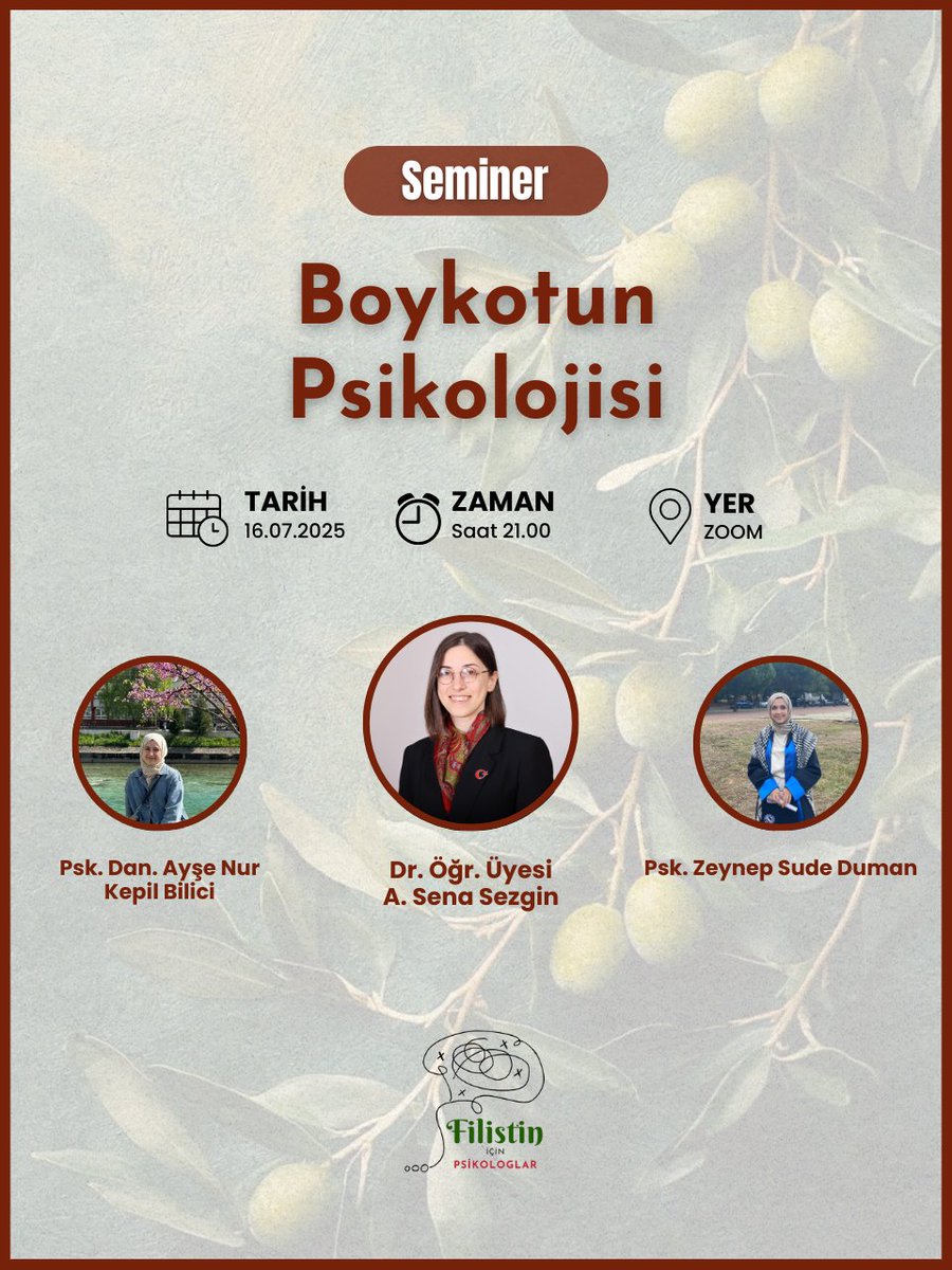 Bilinçli Tepki mi, Toplumsal Baskı mı? Bir markayı, ürünü ya da ülkeyi boykot ederken zihnimizde neler oluyor? Boykotun arkasındaki bireysel kararlar, duygusal süreçler ve sosyal etkiler neler?

Dr. Öğr. Üyesi A. Sena Sezgin hocamızla birlikte boykotun psikolojisini konuşuyoruz.