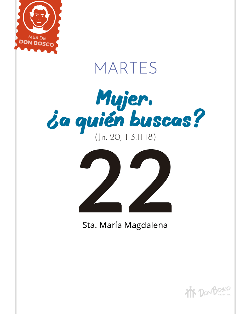 “Mujer, ¿a quién buscas?”. #EvangelioDelDía bit.ly/EvangelioDB