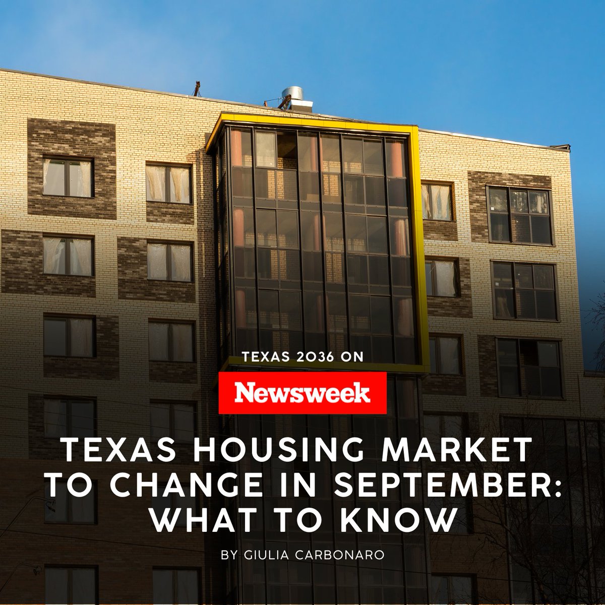 Texas 2036 (@texas2036) on Twitter photo Texas lawmakers passed a bill this session that allows residential developments to be built in commercial zones, <a href="/carbonaro_giu/">Giulia Carbonaro</a> reports for <a href="/Newsweek/">Newsweek</a>.
According to @egb27, SB 840 by <a href="/SenBryanHughes/">Senator Bryan Hughes</a> and Rep. <a href="/ColeHefnerTX/">Rep. Cole Hefner</a> is part of a broader effort to increase housing supply and Texas lawmakers passed a bill this session that allows residential developments to be built in commercial zones, <a href="/carbonaro_giu/">Giulia Carbonaro</a> reports for <a href="/Newsweek/">Newsweek</a>.
According to @egb27, SB 840 by <a href="/SenBryanHughes/">Senator Bryan Hughes</a> and Rep. <a href="/ColeHefnerTX/">Rep. Cole Hefner</a> is part of a broader effort to increase housing supply and