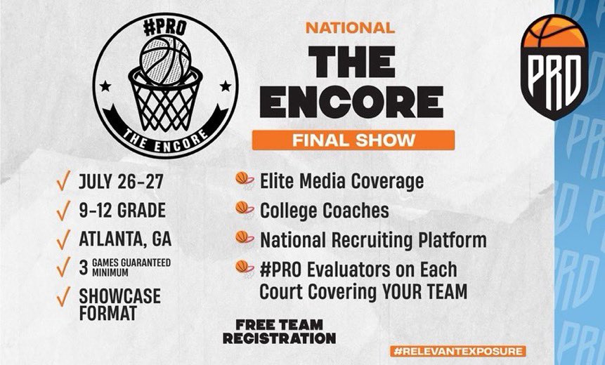 #PRO Elevation Inc. | #PRO Movement Athletics (@pro_movement1) on Twitter photo 🚨AAU GIRLS PROGRAMS🚨
✔️GA, FL, TN, SC, VA, NC, AL
❌NO REGISTRATION TEAM FEE❌
🔒<a href="/GGC_WBB/">GGC Women's Basketball</a> LOCKED IN☑️
📍ATL🗣️14U-17U🗓️7/26-27
🔢Limited Capacity
💻AAU Teams Lock-In ASAP⬇️
promovement.redpodium.com/the-encore-fin…
🔥BE IN THE BUILDING🔥
✔️College Coach RSVP⤵️
promovement.redpodium.com/the-encore-col… 🚨AAU GIRLS PROGRAMS🚨
✔️GA, FL, TN, SC, VA, NC, AL
❌NO REGISTRATION TEAM FEE❌
🔒<a href="/GGC_WBB/">GGC Women's Basketball</a> LOCKED IN☑️
📍ATL🗣️14U-17U🗓️7/26-27
🔢Limited Capacity
💻AAU Teams Lock-In ASAP⬇️
promovement.redpodium.com/the-encore-fin…
🔥BE IN THE BUILDING🔥
✔️College Coach RSVP⤵️
promovement.redpodium.com/the-encore-col…