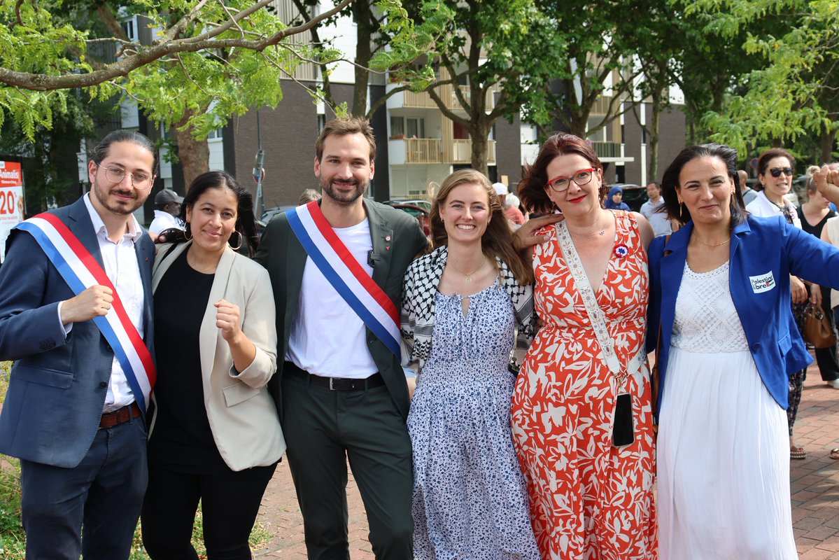 L_Addouche's tweet image. 🇫🇷 Présente à Villeneuve d’Ascq en ce 14 juillet pour célébrer la République et l’anniversaire de la Révolution.
Plus que jamais, défendons nos droits et nos valeurs de Liberté, d’Égalité et de Fraternité.
✊ Nous continuerons de nous battre pour l’unité du peuple !