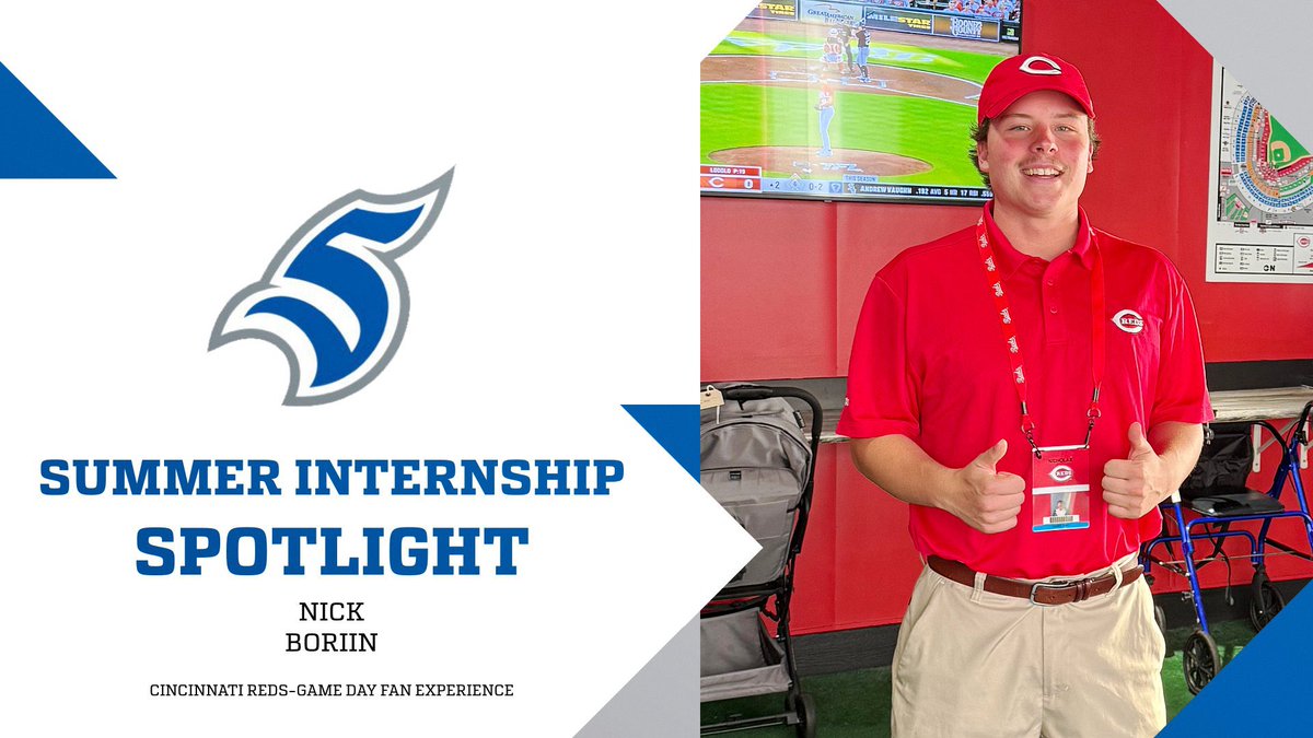 Thomas More Men’s Lacrosse (@tmumenslacrosse) on Twitter photo Senior Nick Boriin is working for the Cincinnati Reds this summer. He's working with Game Day Operations and Fan Experiences. He's a budding star in our Sport/Entertainment Marketing major! #BeASaint Senior Nick Boriin is working for the Cincinnati Reds this summer. He's working with Game Day Operations and Fan Experiences. He's a budding star in our Sport/Entertainment Marketing major! #BeASaint