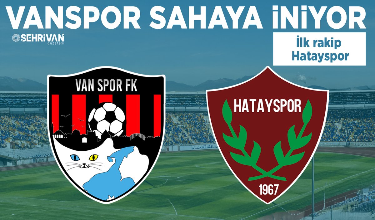 Vanspor çarşamba günü sahaya iniyor: İlk rakip Hatayspor!
sehrivangazetesi.com/vanspor-carsam…