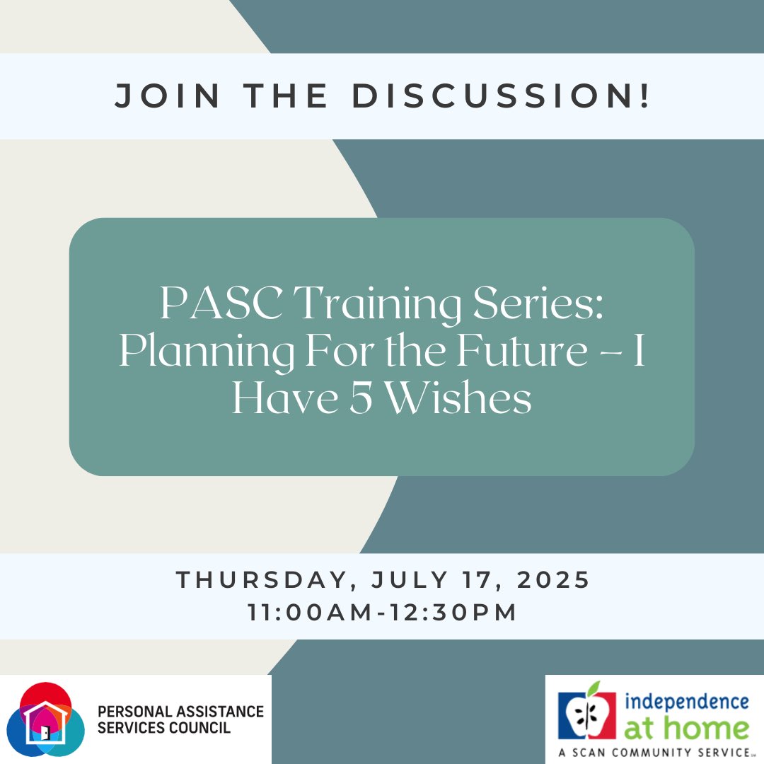 pasc_la's tweet image. Please join us for a discussion about the value of advance care planning.
Presented by Georgina Martinez @scan_lb 

Please register in advance bit.ly/4kP7RO1

#PlanningForTheFuture #AdvanceCarePlanning #PASCtraining #PASC #PASCLA #IHSS #Providers #LosAngeles #LACounty