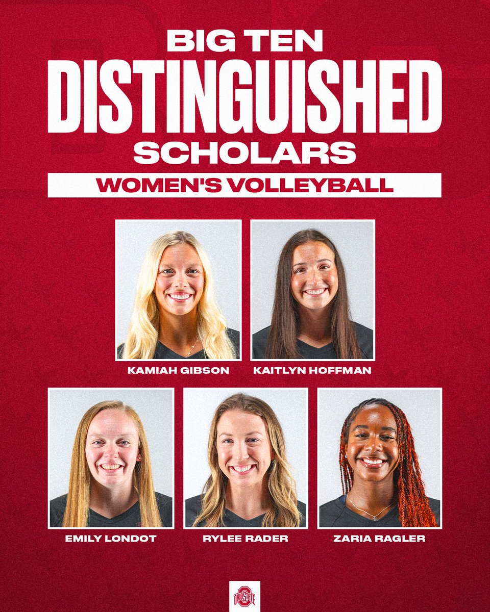 OhioStateWVB's tweet image. Congratulations to our Big Ten 𝓓𝓲𝓼𝓽𝓲𝓷𝓰𝓾𝓲𝓼𝓱𝓮𝓭 Scholars on their hard work ❗️📚
#GoBucks
