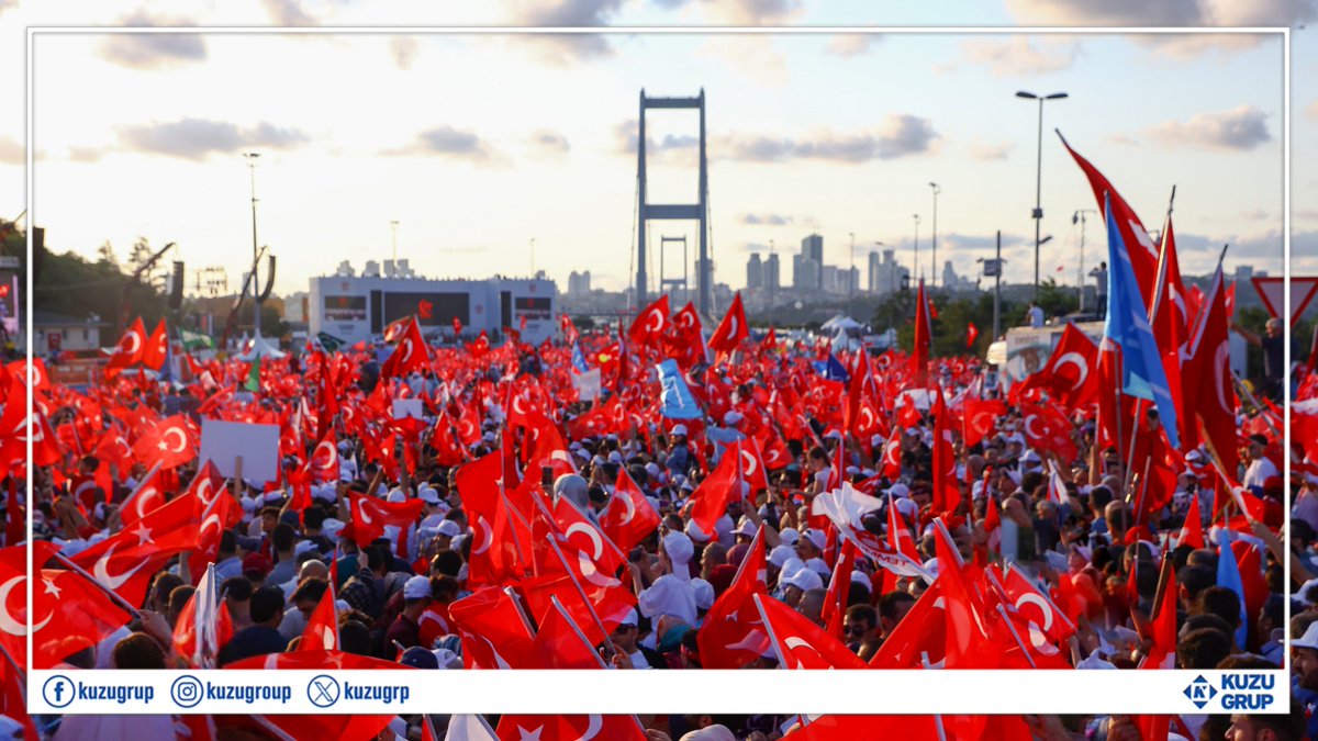 15 Temmuz Demokrasi ve Milli Birlik Günü Kutlu Olsun.
#kuzugrup