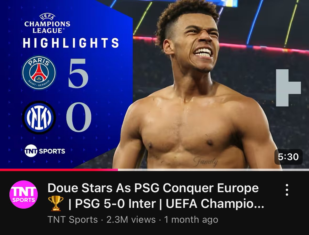 But I thought no one cared about this ‘pre season competition’ 💀