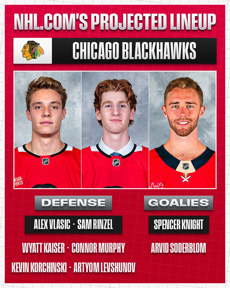 The <a href="/NHLBlackhawks/">Chicago Blackhawks</a> are looking to take a step forward in 2025-26. 

Will they be able to do it with this projected lineup? 🤔

Read more <a href="/NHLdotcom/">NHL.com</a> ➡️ spr.ly/601644XKo