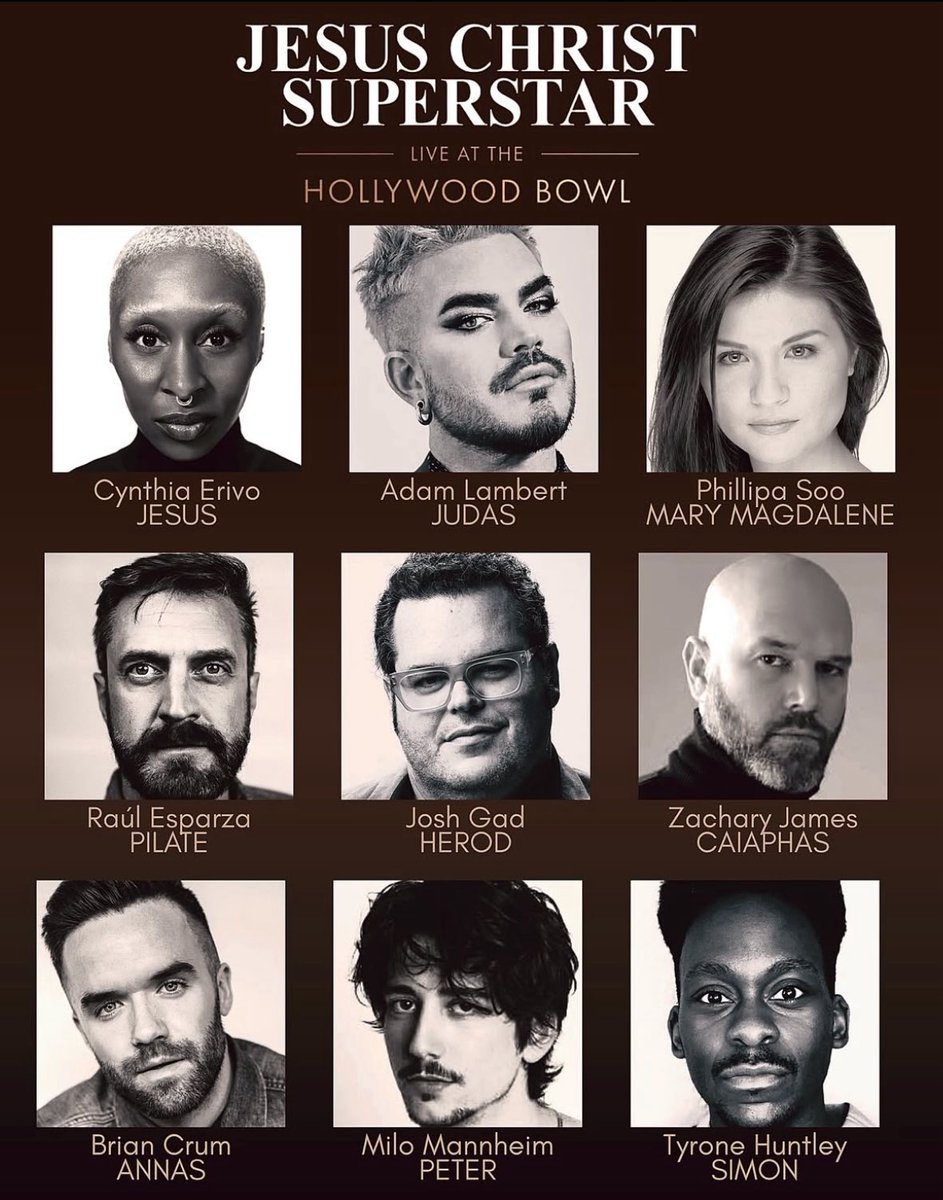 archivepippa's tweet image. Phillipa Soo has been cast as Mary Magdalene in the Hollywood Bowl’s ‘Jesus Christ Superstar’ starring Cynthia Erivo