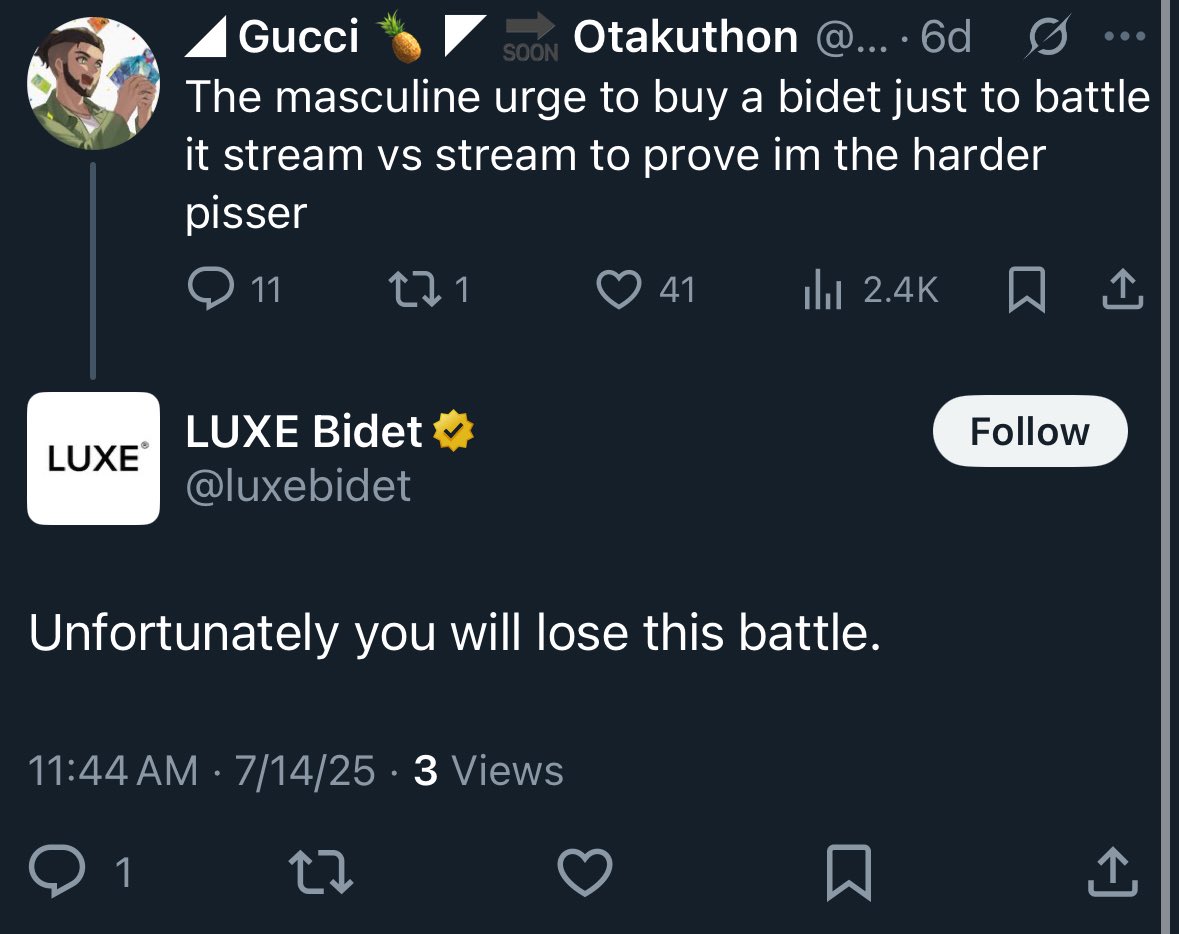 A worthy challenger has appeared,