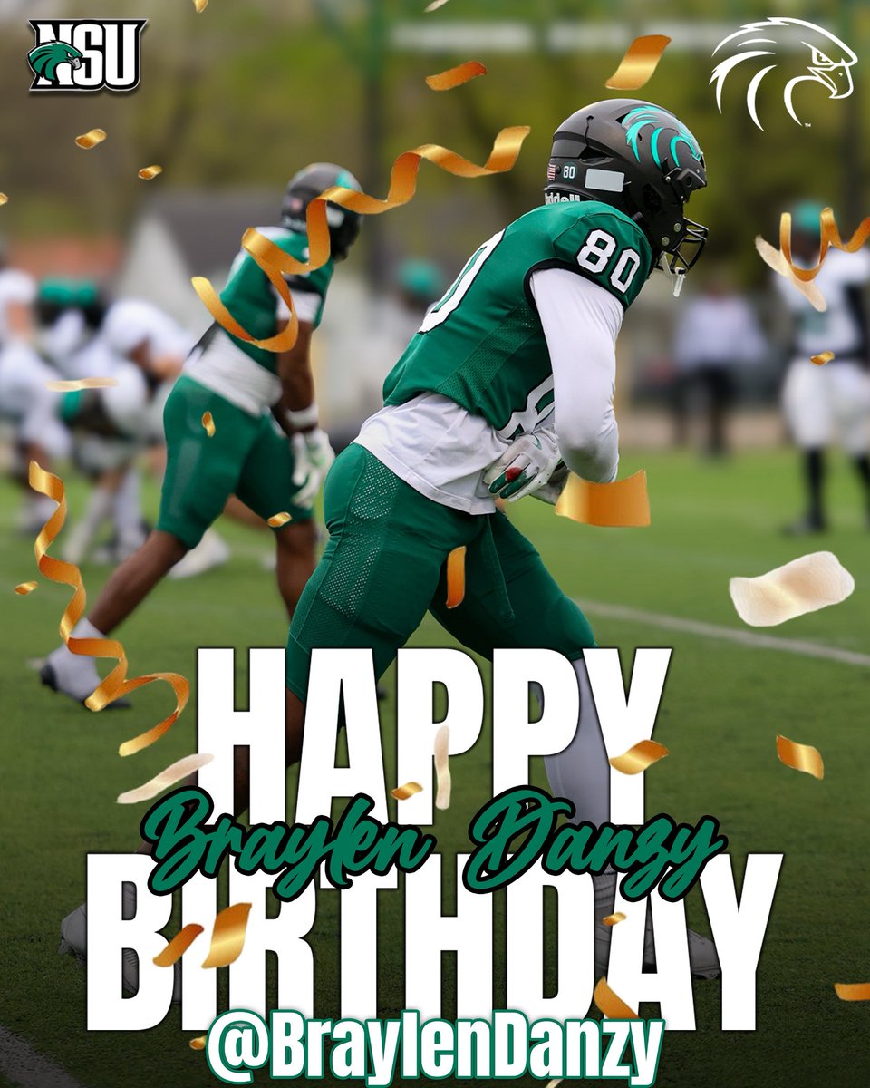 Northeastern State Football (@nsu_football) on Twitter photo Happy Birthday <a href="/BraylenDanzy/">Braylen Danzy</a> ๐ฆ
๐ฅ๐ฆ
๐ฅ๐ฆ
๐ฅ๐ฆ
๐ฅ
#HawksRise | #Come2TheQuah Happy Birthday <a href="/BraylenDanzy/">Braylen Danzy</a> ๐ฆ
๐ฅ๐ฆ
๐ฅ๐ฆ
๐ฅ๐ฆ
๐ฅ
#HawksRise | #Come2TheQuah