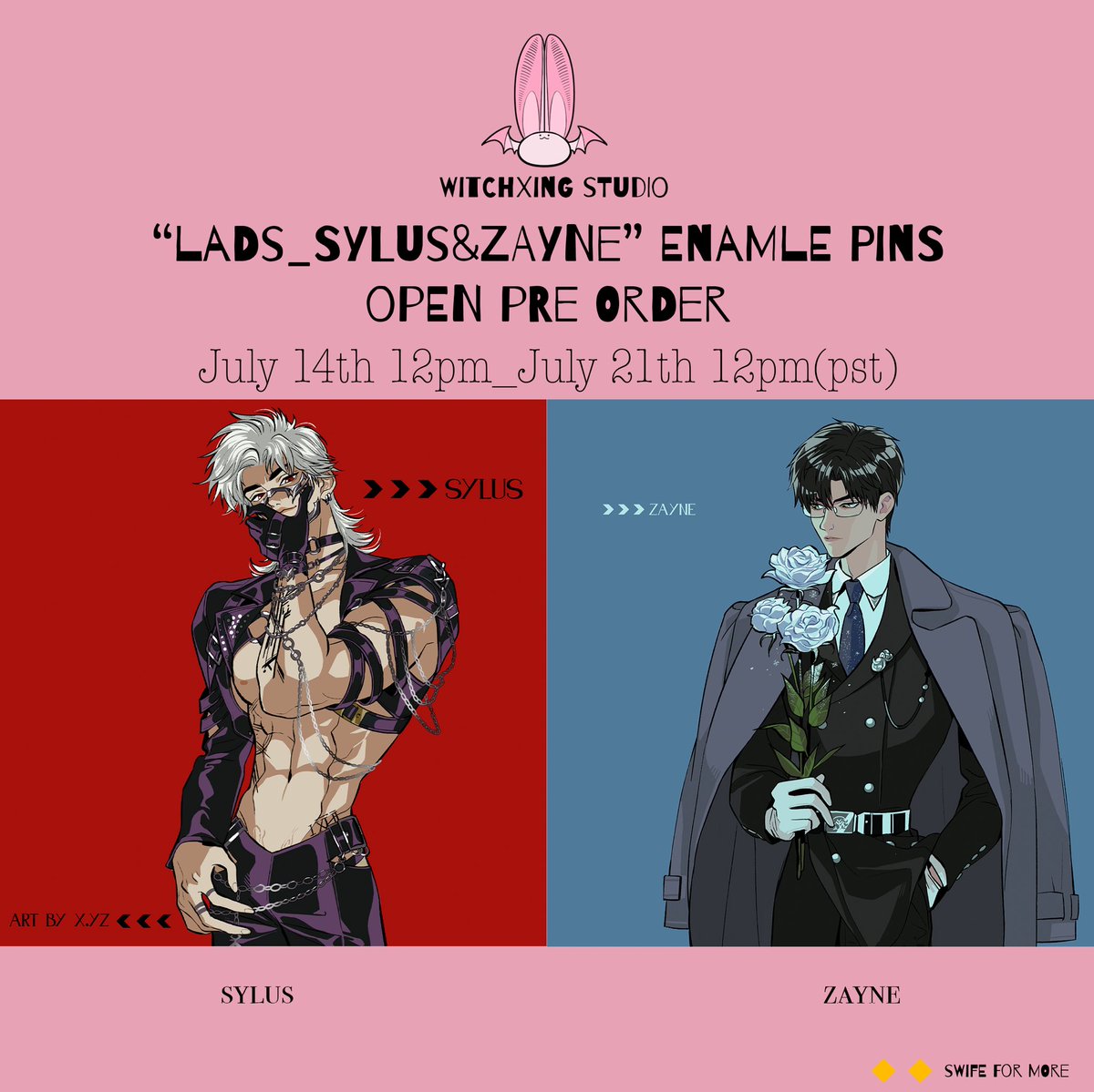 WitchXingStudio's tweet image. 🌟Pre sale🌟 LaDs Pre order is available now!
🌟Pre sale lasts for one week, after pre sale, we will make 5-10 extra in hand.
🌟We have special discount during pre sale time, so please take advantage of it.
🌟Link in bio.