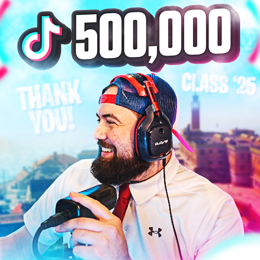 CPreds_'s tweet image. Today we hit 500K on TikTok! TikTok was the first social I started posting on and gaining traction on, been a VERY slow grind but feels good! Thanks for everyone who has been supporting!