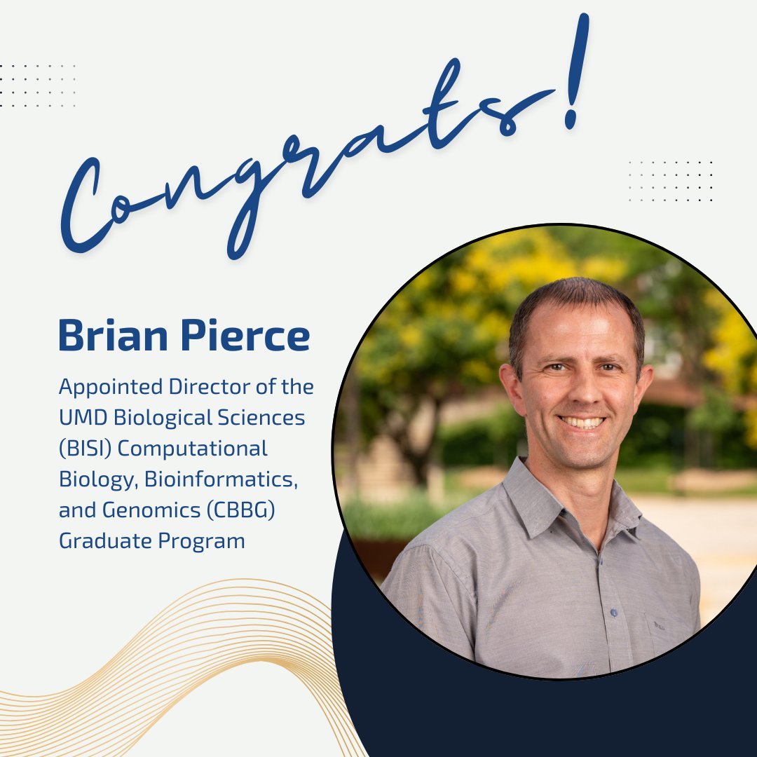 IBBR's Brian Pierce Appointed Director of UMD BISI CBBG Graduate Program <a href="/pierce_lab/">Pierce Lab</a> <a href="/UMDCBMG/">UMD CBMG</a> 
ibbr.umd.edu/news/brian-pie…