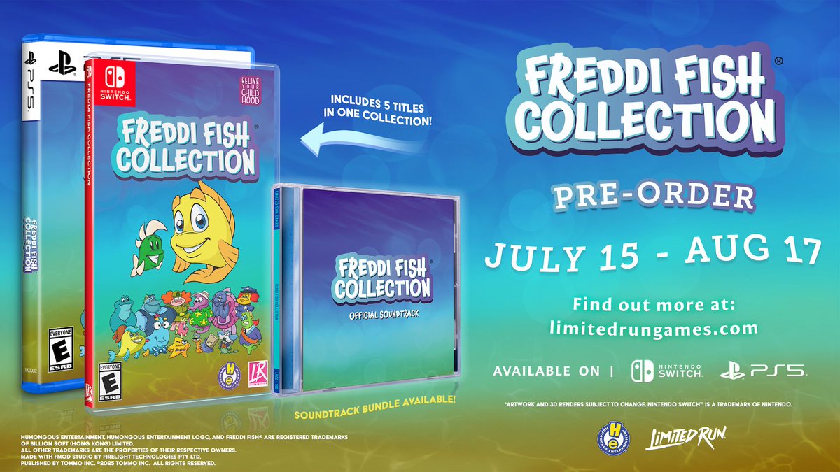 Freddi Fish Collection physical release announced for Nintendo Switch nintendoeverything.com/freddi-fish-co…