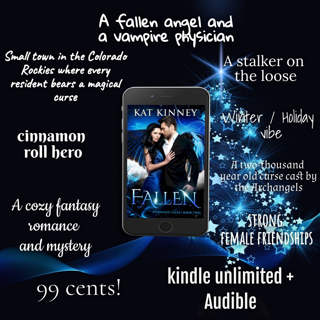 In this small town in the Colorado Rockies, every resident bears a magical curse. 🌲🗻

Lucien and Isabel have met across two dozen lifetimes... and every time it's led to her death.💔

Can they break the curse this time?

KU, Audible, or just 99 p!

books2read.com/u/mvVoJ2