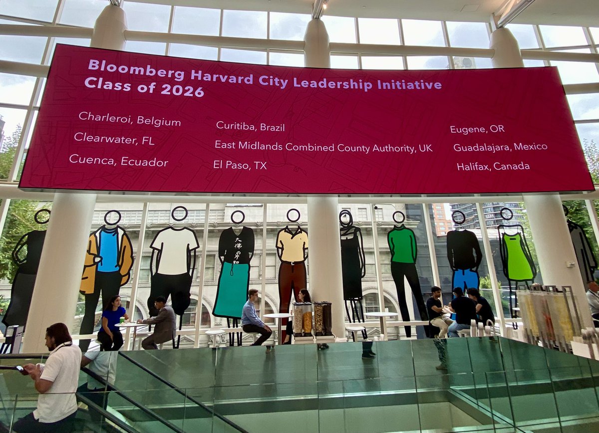 brucearector's tweet image. Proud to be representing our beautiful city this week as a member of the Bloomberg Harvard City Leadership Initiative Class of 2026 & learning, sharing and developing with mayors from across the United States and from 18 countries. #ClearwaterShines #WorldsBestCities #leadership