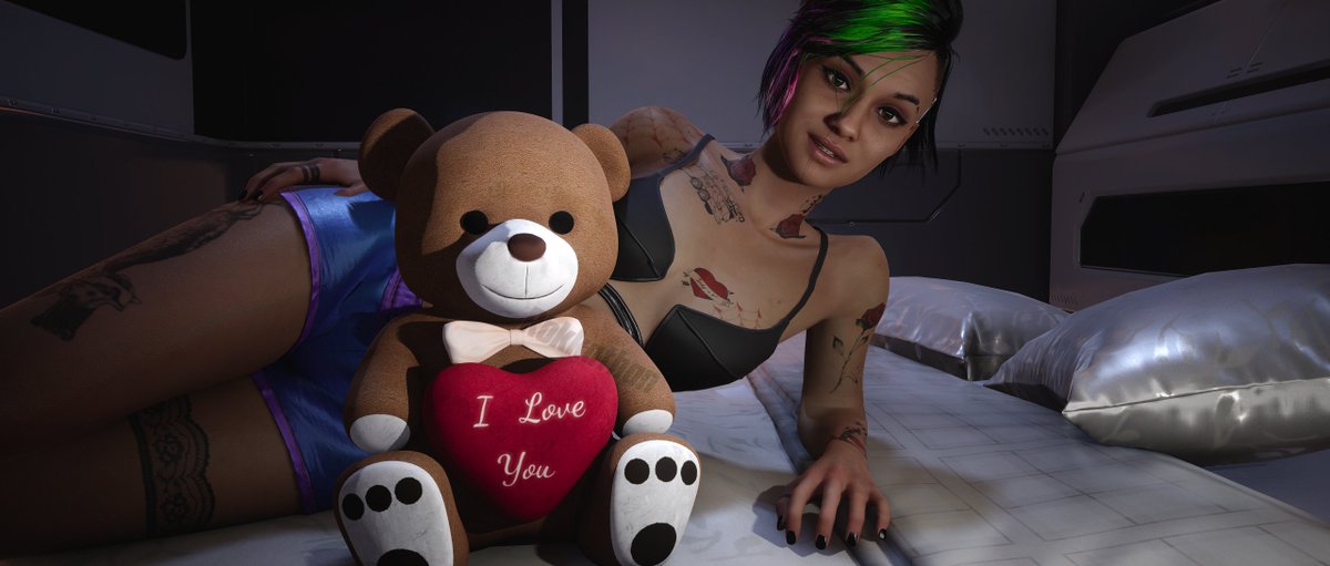 Rokkathan's tweet image. Vikk&apos;s Surprise
#Cyberpunk2077 #VirtualPhotography #JudyAlvarez