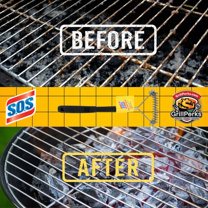 Did you skip the spring grill cleaning? Get to scrubbing with some S.O.S. Coil Grill Brushes! 

Comment "S.O.S.! My grill needs help!". We'll send ten of you a cleaning kit thanks to our partners at S.O.S.! 

#GrillPerks #Cleaning #SOSCleaning

(U.S./18+ Only - Ends 8/4/24)